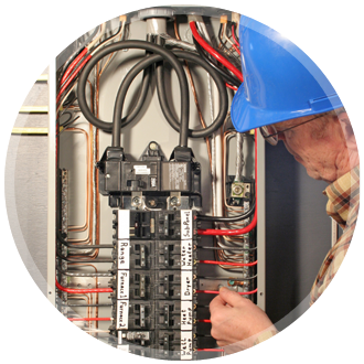 Electrician Checking an Electrical System
